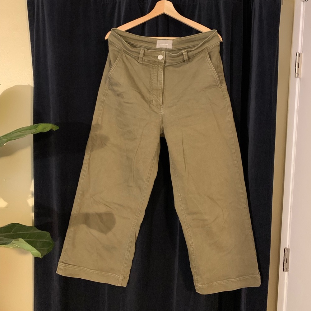 Everlane Wide Leg Crop Pant